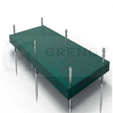 ground mount solar racking(001)