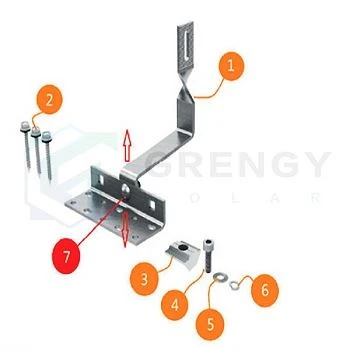 Solar Panel Roof Fixing Hook Solar Panel Roof Fixing Hook