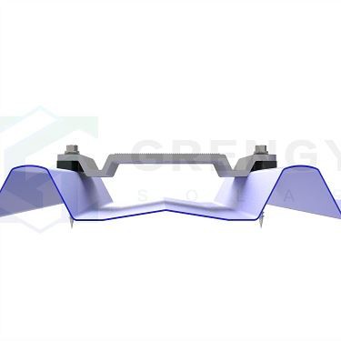 side view of T shape clamp for tin roof(001)