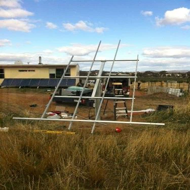 ground mounted solar panels installation(001)