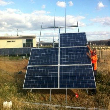 pole mount solar racking(001)