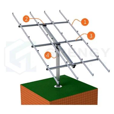 single pole solar structure(001)