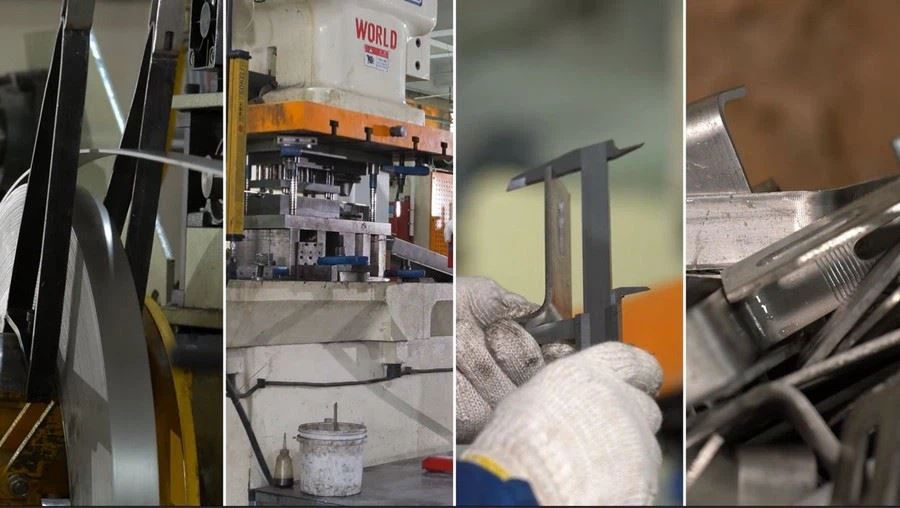 production of Grounding lug for solar racking