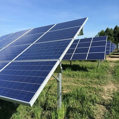 Ground Screw Structure With Single Pole ground screw racking with single pole