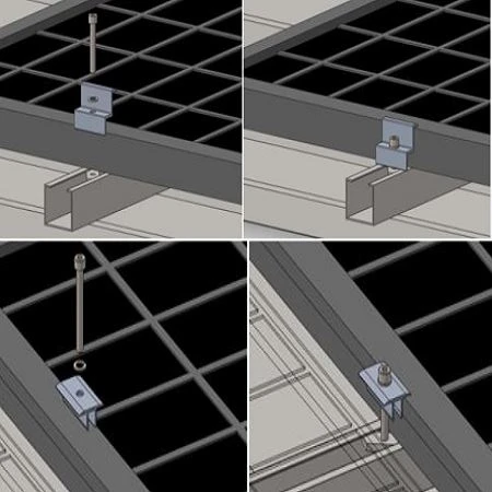 Solar Panels End Clamps solar panel end clamp