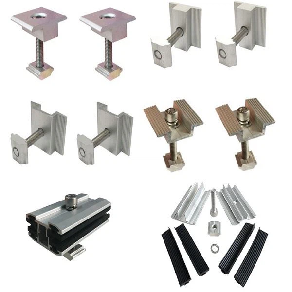 PV Middle Clamps display