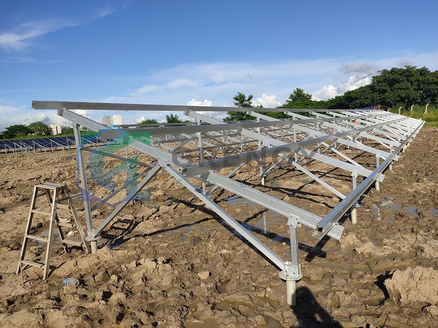 PV End Clamps solar mount system PV End Clamps solar mount system