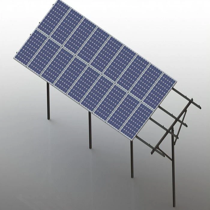 Single Row Solar Mount Structure Single Row Solar Mounting System