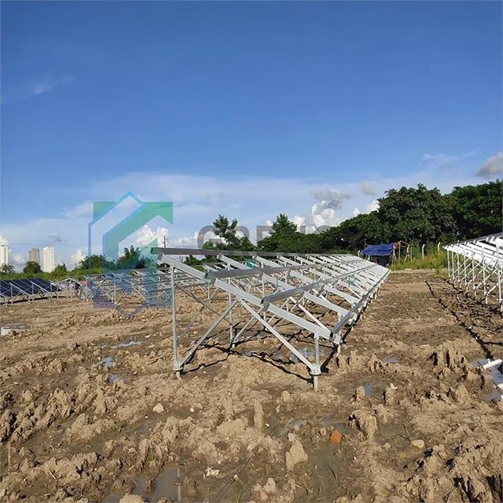 Solar panels ground mount rack Solar panels ground mount rack