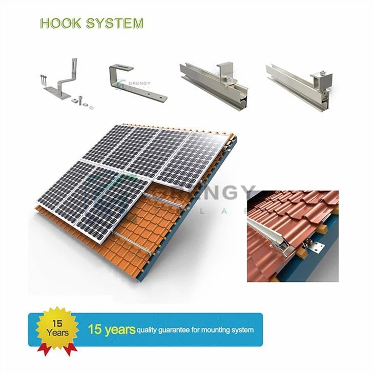PV Tile Roof Hook For Solar Mounting