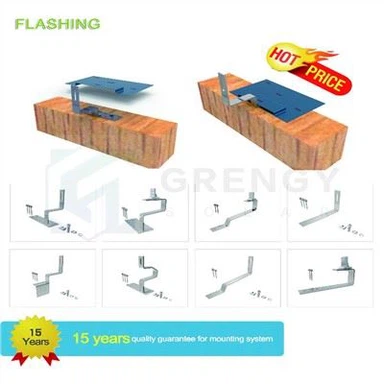 Customized Roof Flashing For Solar Panel