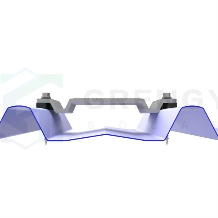 Solar Mounting Panel Tin Roof For Hook Kit System