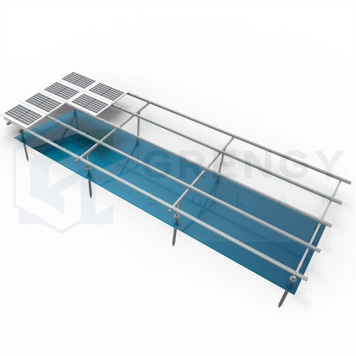 Aluminum Solar Ground Mounting Structure