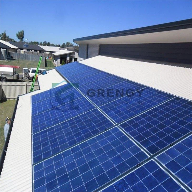 L Foot Bracket Solar Metal Roof Structure System