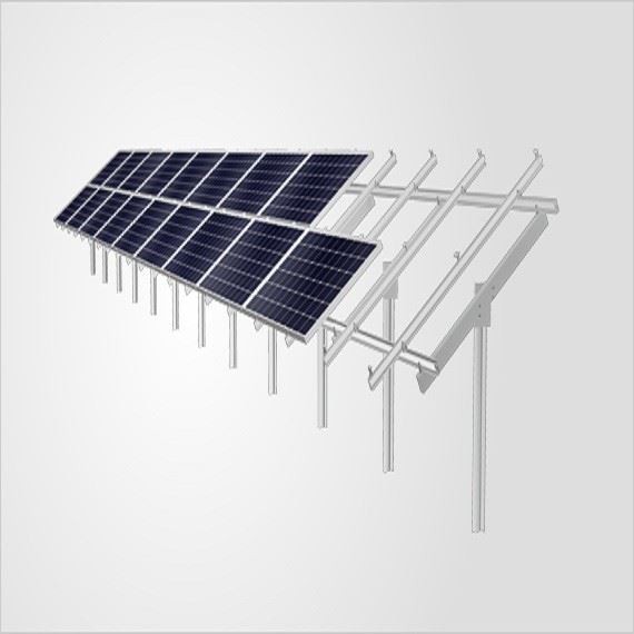 Single Row Solar Mounting System