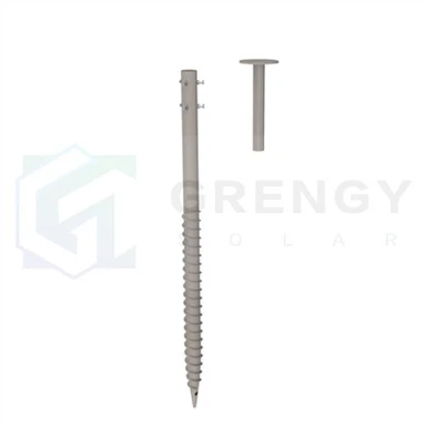 Adjustable Ground Screw Pile
