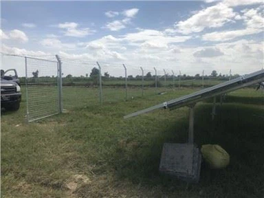 Solar Power Fencing Panels