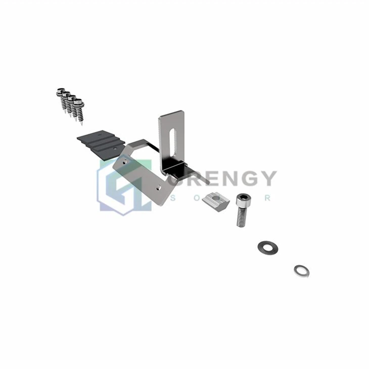 Trapezoidal Metal Roof Clamps For Solar Panel