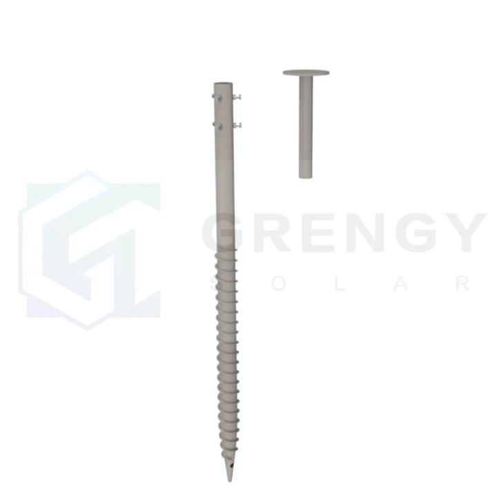 Customized Adjustable Ground Screw Piles