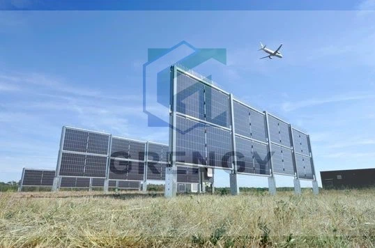 Vertical Bifacial Solar Ground Mounting Systems