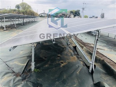 Ground Mounted Solar Posmac Racking System