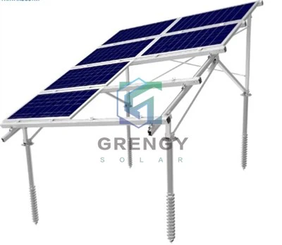 Ground Screw Photovoltaic Solar Mounting Structure System