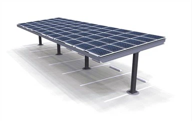 ODM Hot Dipped Galvanized Steel Solar Panel Carport