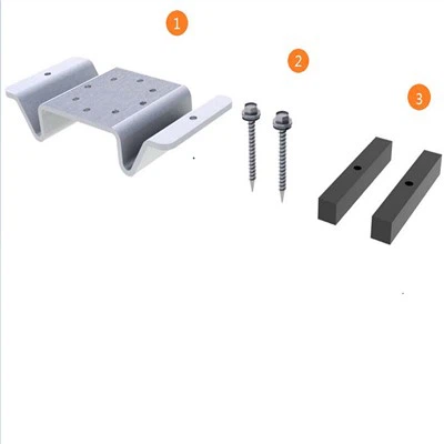 Trapezoidal Solar Clamps For PV Racking