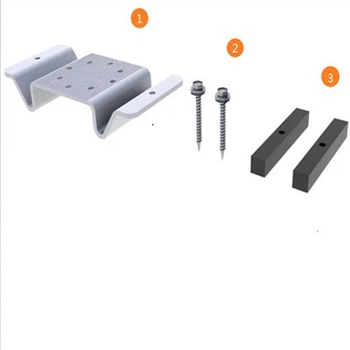 Trapezoidal Solar Clamps For PV Racking