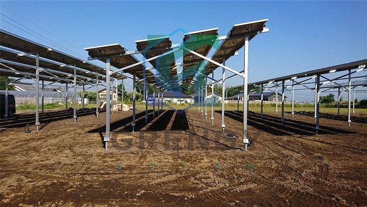 Solar Agricultural Greenhouse Mounting Bracket System