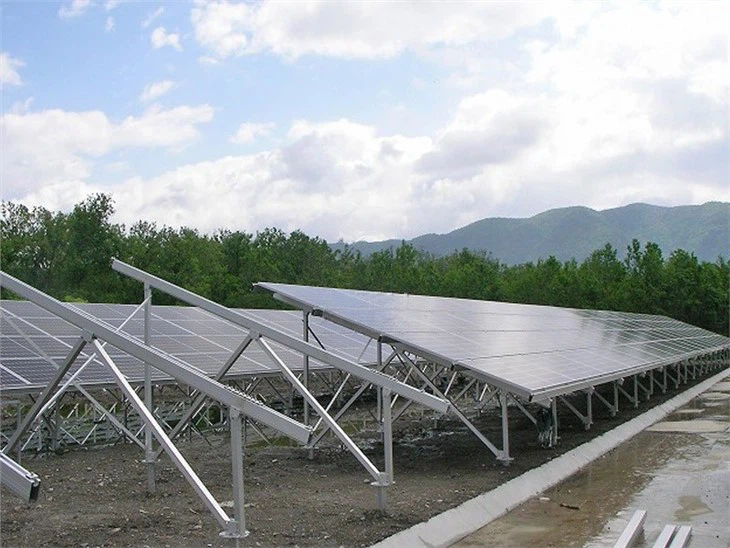Solar Panel Ground Rack System