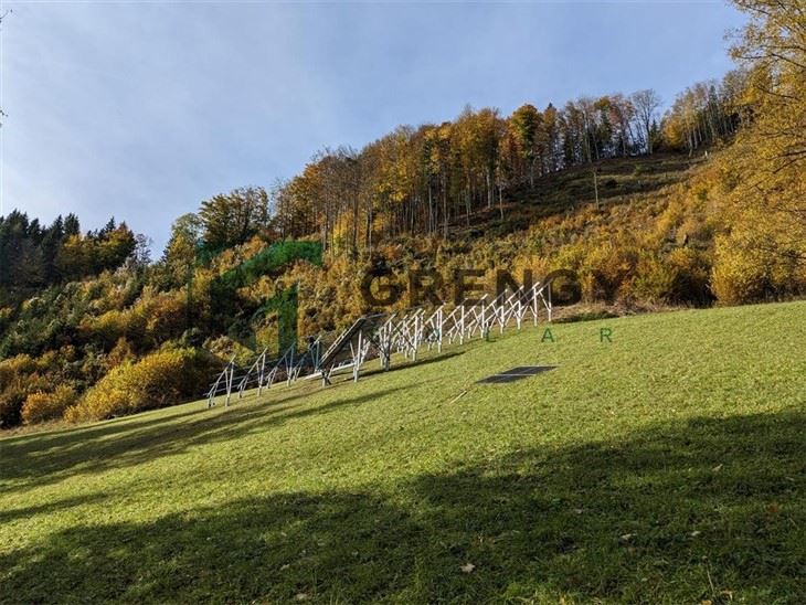 Steel Pile Foundation Solar Ground Mounting System