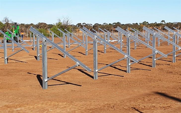 Ground Screw Racking With Single Pole price