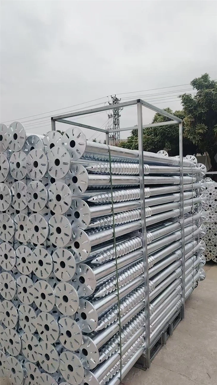 Helical Piles For Solar Ground Mount factory
