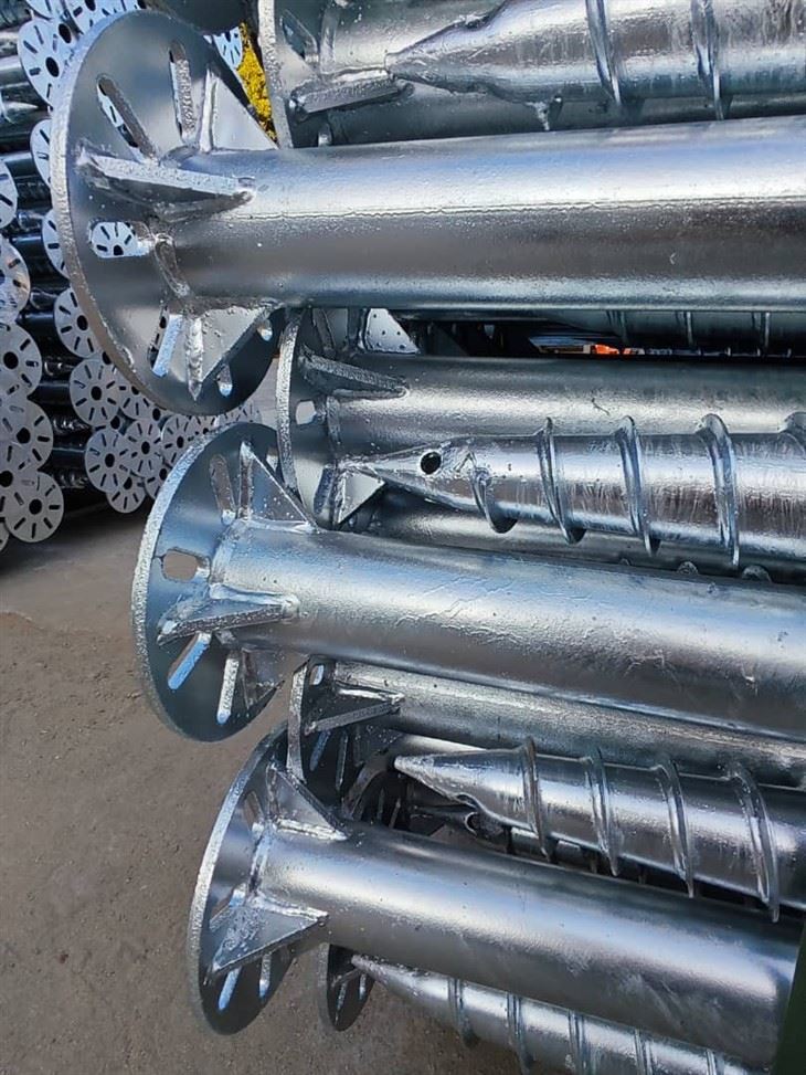 Helical Piles For Solar Ground Mount best
