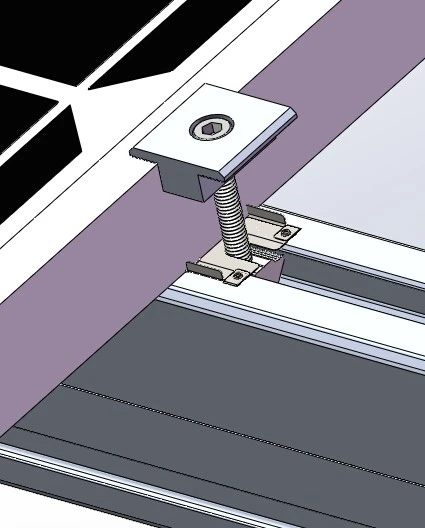 304 / Stainless Steel PV Earthing Clip factory