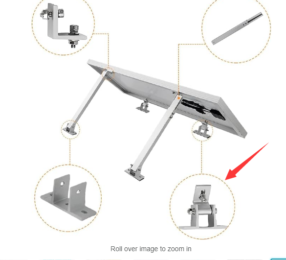 Adjustable Ground Solar Mounting Rack