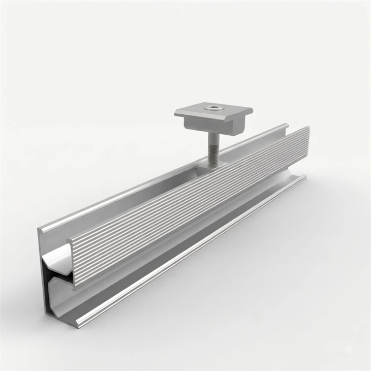 Aluminum Extrusion Solar Mounting Rail