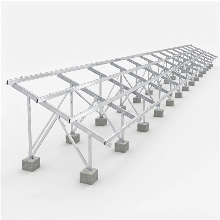 Aluminum Ground Mount Solar Structure