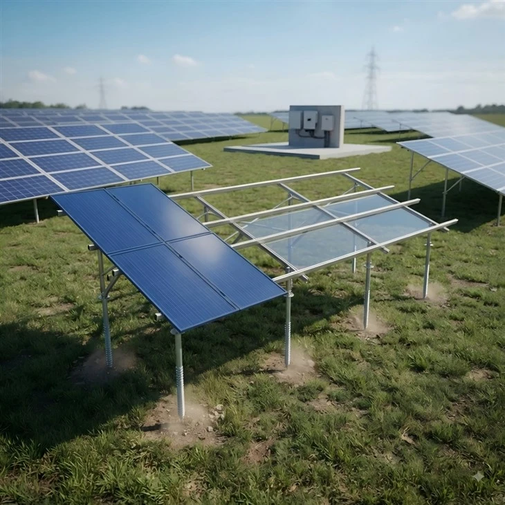 Aluminum Photovoltaic Grounding Mount