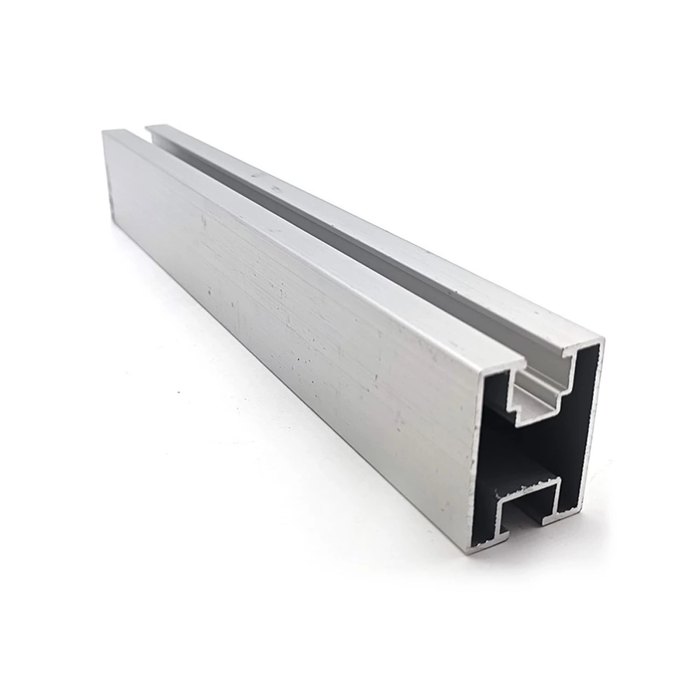 Aluminum Profile Frame Solar Rail For Solar Power Energy Mounting System