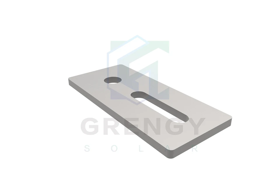 Aluminum Profile Frame Solar Rail For Solar Power Energy Mounting System high quality