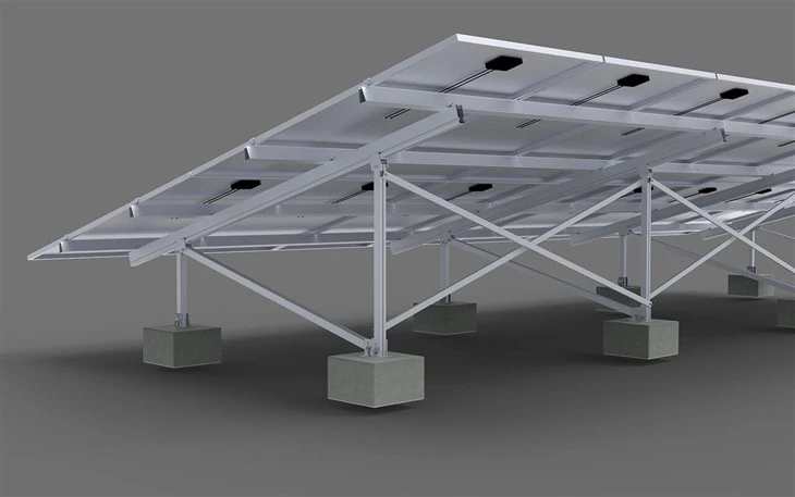 Aluminum PV Ground Mounting Structure best
