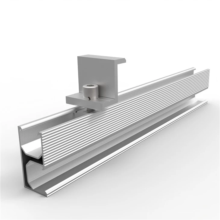 Aluminum Solar Profile For Solar Panel Mounting Rail