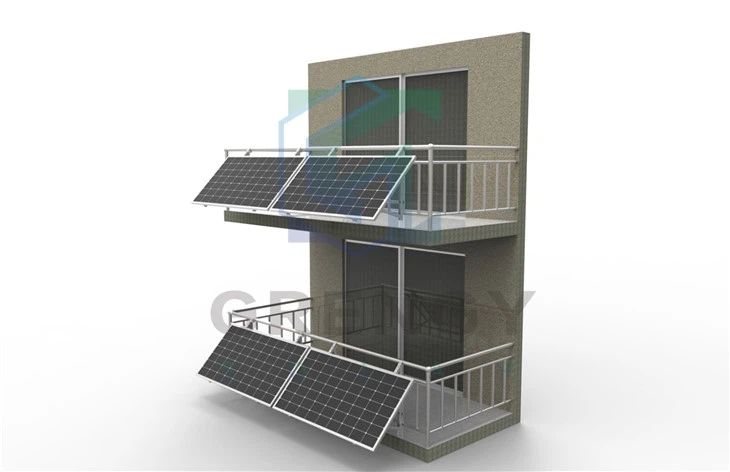 PV Power Syste Solar Panel Ounting Rack Bracket For RC Flat Roof Ballasted - View #12