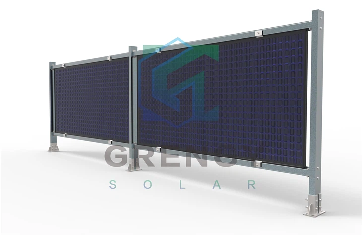 Bifacial Solar Fence