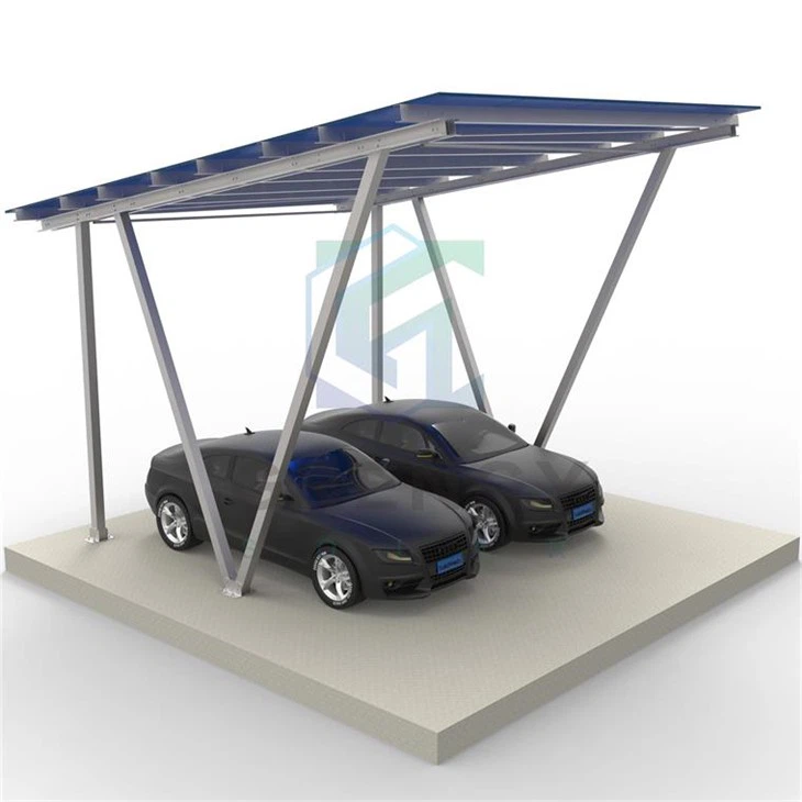 Commercial Solar Carports Built To Last: Low-Maintenance Zn-Al-Mg Frames