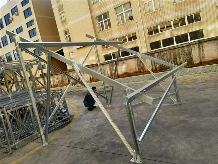 Concrete Foundation Ground Mounts For Solar Panels
