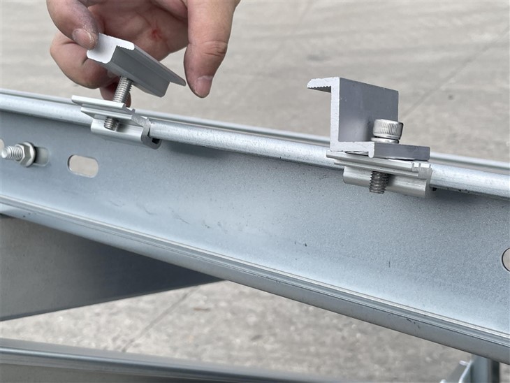 Corrosion-Resistant ZAM Coated Solar Racking System The Best Alternative To HDG high quality