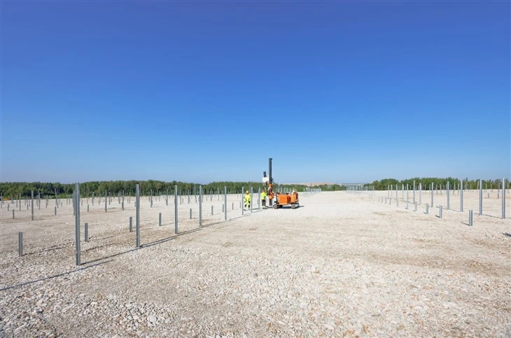 Fixed-Tilt Ground Mount Solar Racking System factory